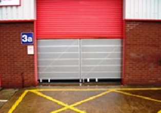 Ram Raid Gate on an Industrial unit