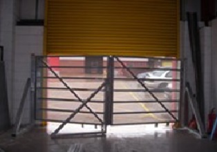 Ram Raid gate with the Roller Shutter